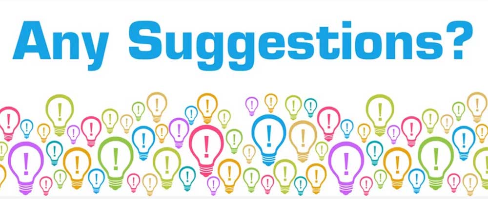 Volunteer Suggestions